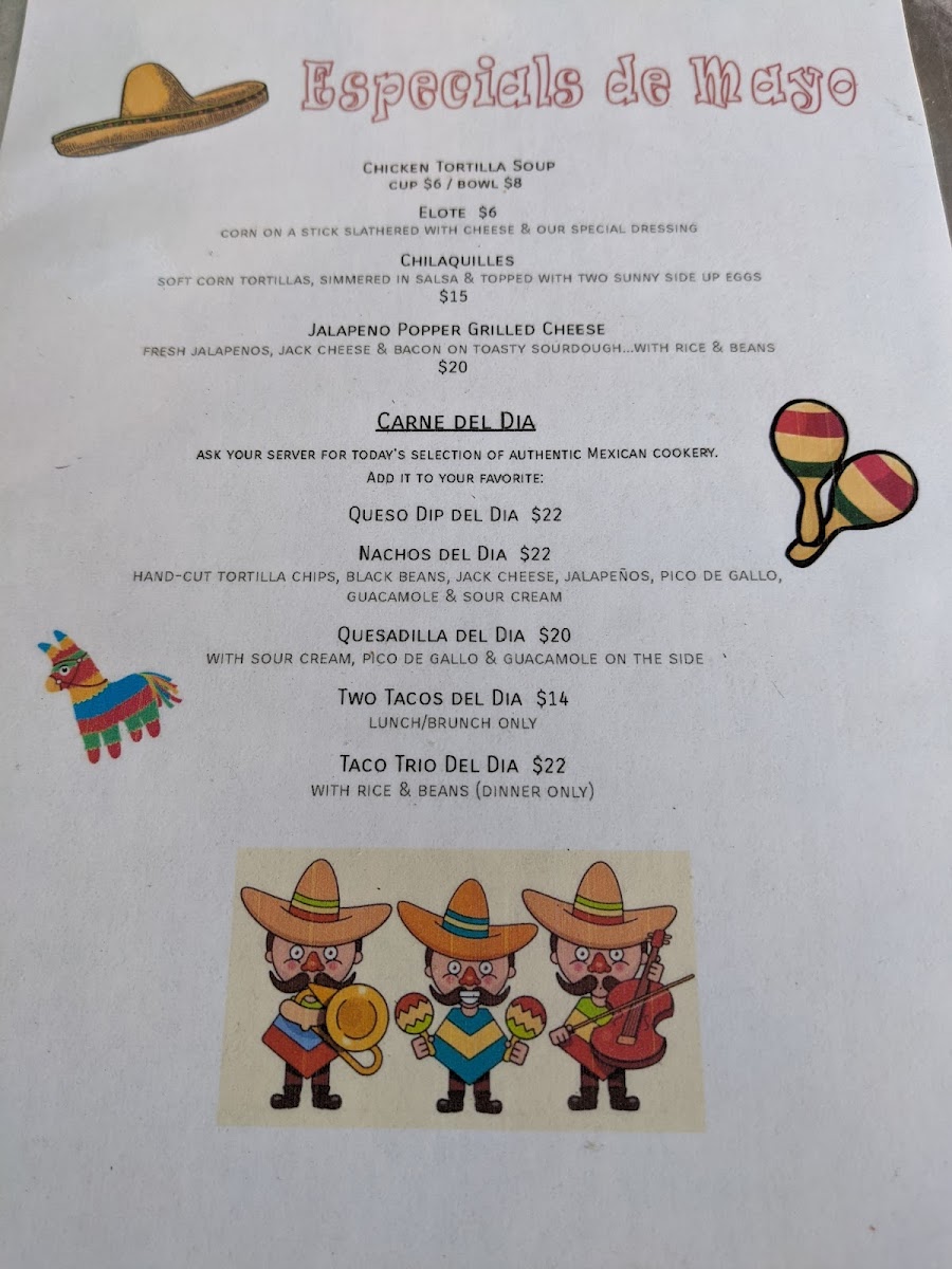 Cowgirl SeaHorse Menu - Image 5